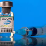 FILE PHOTO: Picture illustration of a vial labelled with the Pfizer-BioNTech coronavirus disease (COVID-19) vaccine